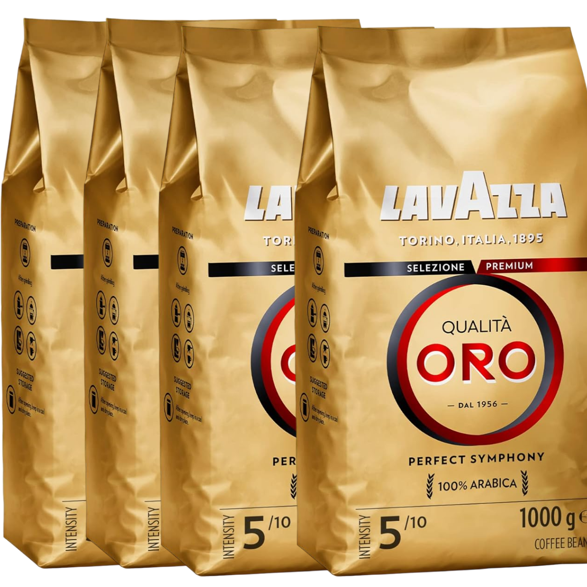 Café en Grano Natural 4 Paquete de 1 kg